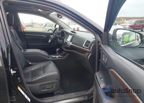 2014 Toyota Highlander Limited V6 z USA, uszkodzony, nr VIN 5TDDKRFH5ES063936